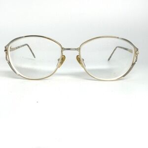L'Amy Accent X842 Vintage Eyeglasses Gold Tortoise 52-16 105 France Frames 21681